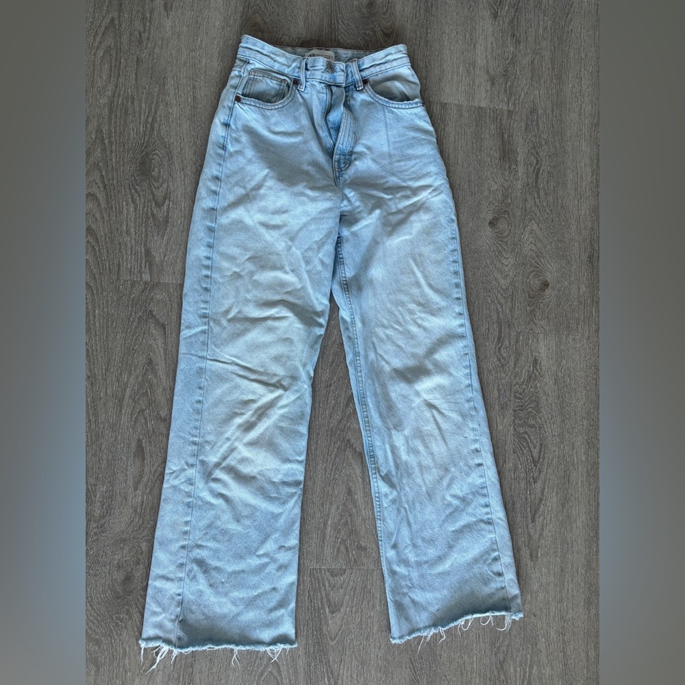 Zara wide leg jeans